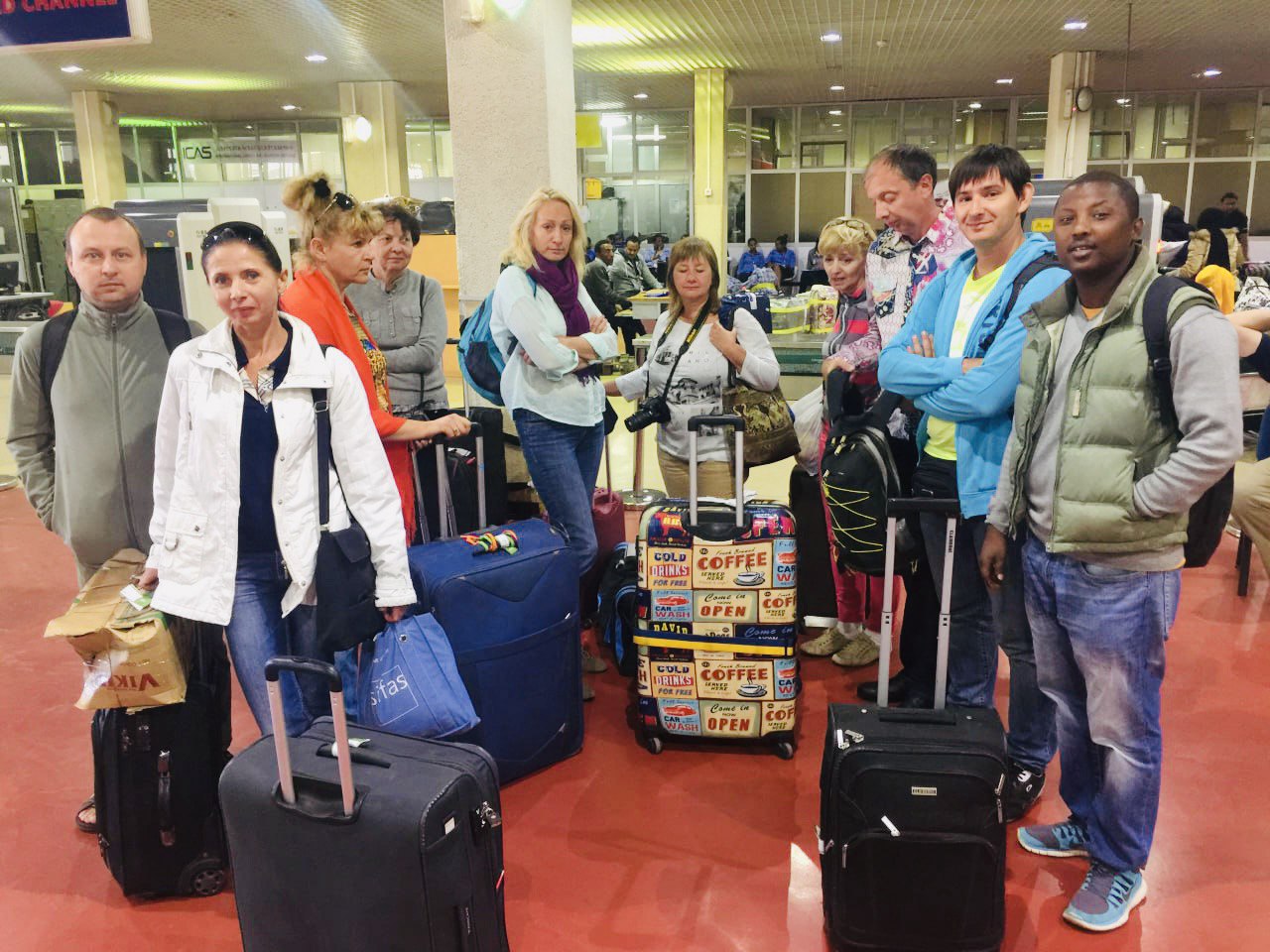 ethiopian staff travel